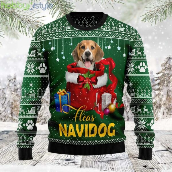 Funny Christmas Gift Beagle Ugly Christmas Sweater For Men And Women Product Photo 1
